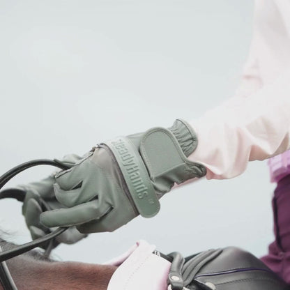 SteadyHands Riding Gloves - BLACK